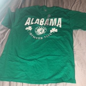 Green St Patrick’s Day Alabama Crimson Tide Tshirt
